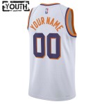 Maillot NBA Phoenix Suns Personnalisable Nike 2023-24 Association Edition Blanc Swingman - Enfant